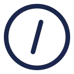 Slash Circle SVG Icon